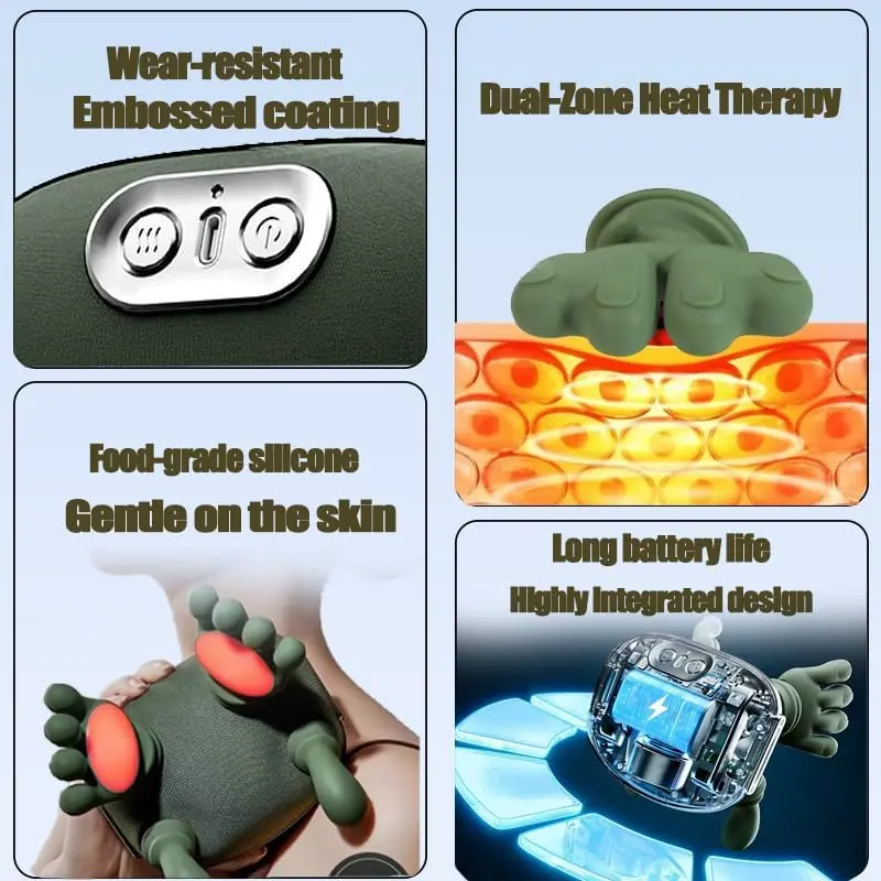 Masajer reîncărcabil pentru acasă și deplasare, imagine 6